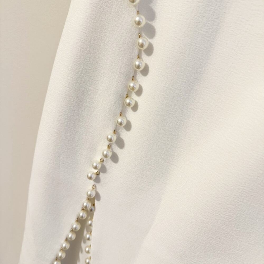 Helsi Coco pearl embellish bridal midi dress NWT XS - Picture 6 of 11